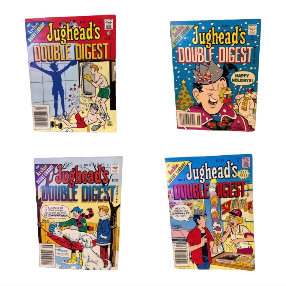 Jughead’s double digest bundle of 4 Archie comics